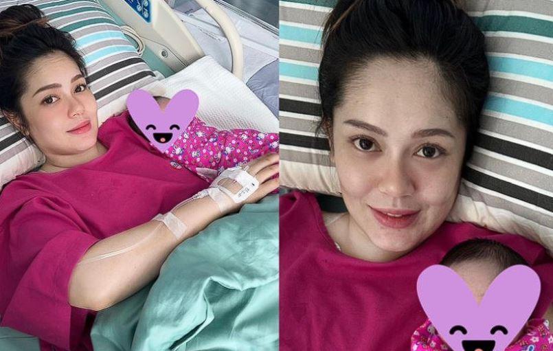 Uqasha Senrose Selamat Bersalin Bayi Perempuan, Beri Nama Uqaira