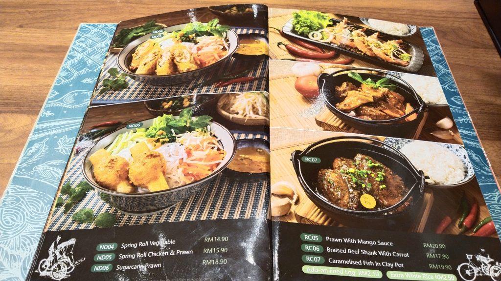 Menu Restoran MyViets Shah Alam
